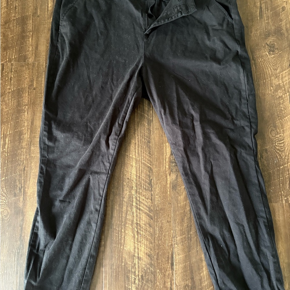 Women cotton old navy skinny stretch Black Pants